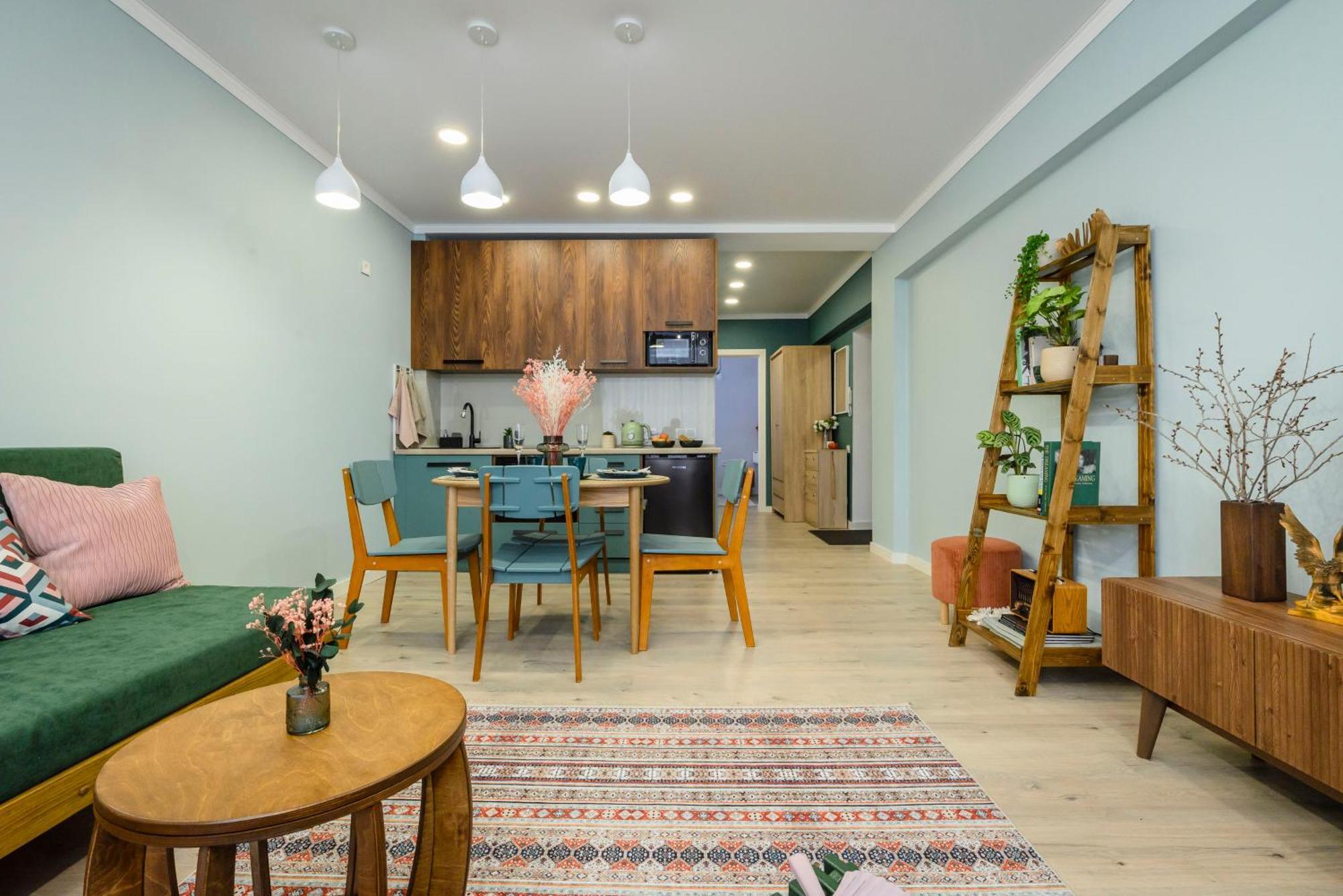 Mid-Century Charm Apartments В Центре Алматы Zewnętrze zdjęcie